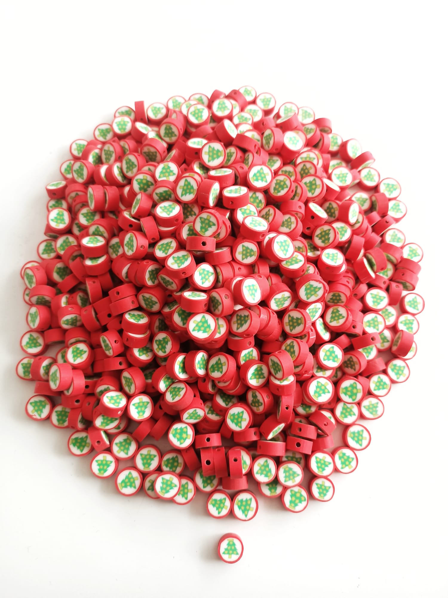 Yılbaşı Fimo Ara Boncuk