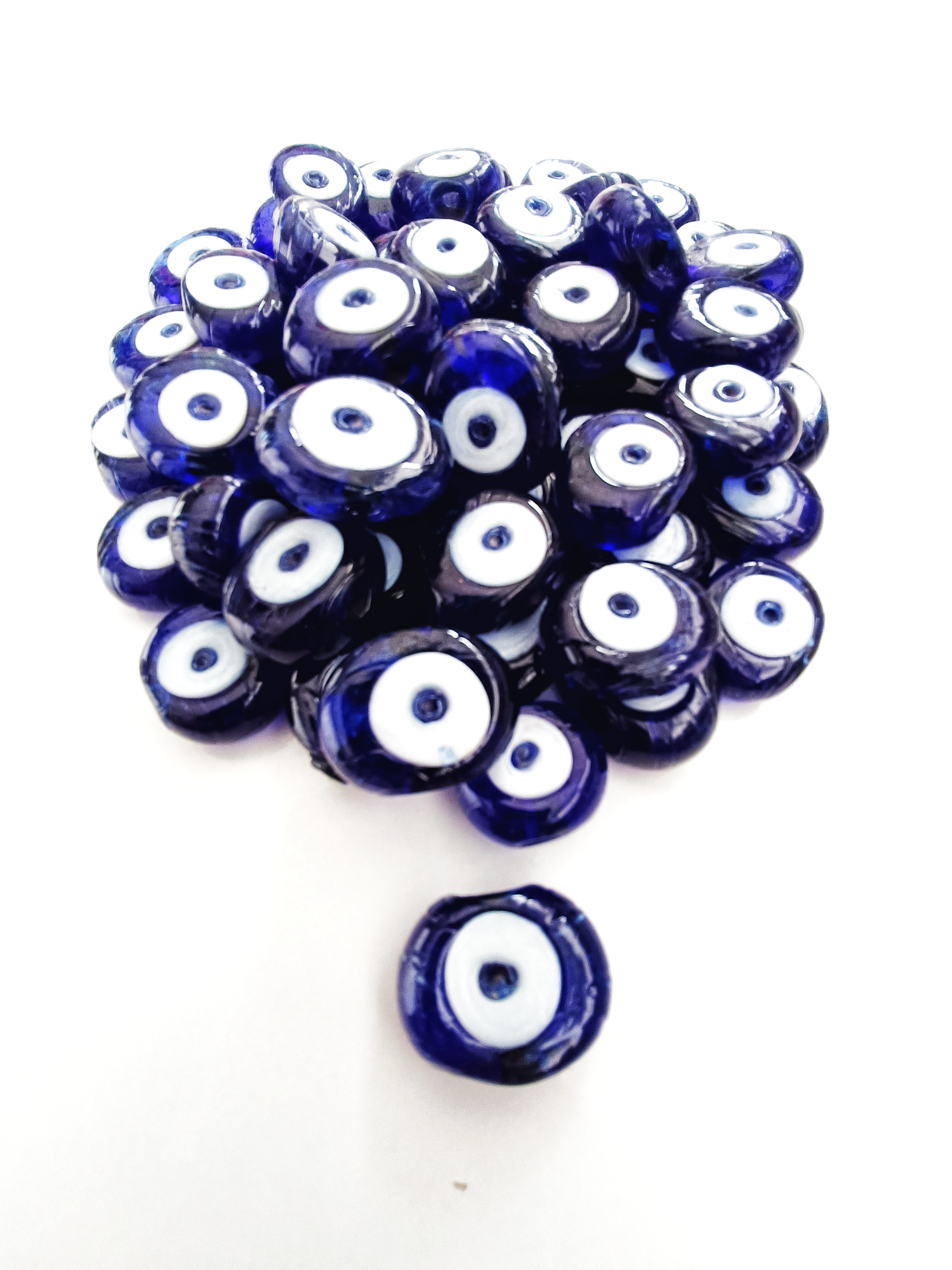 Lacivert Cam Danagöz Nazar Boncuğu