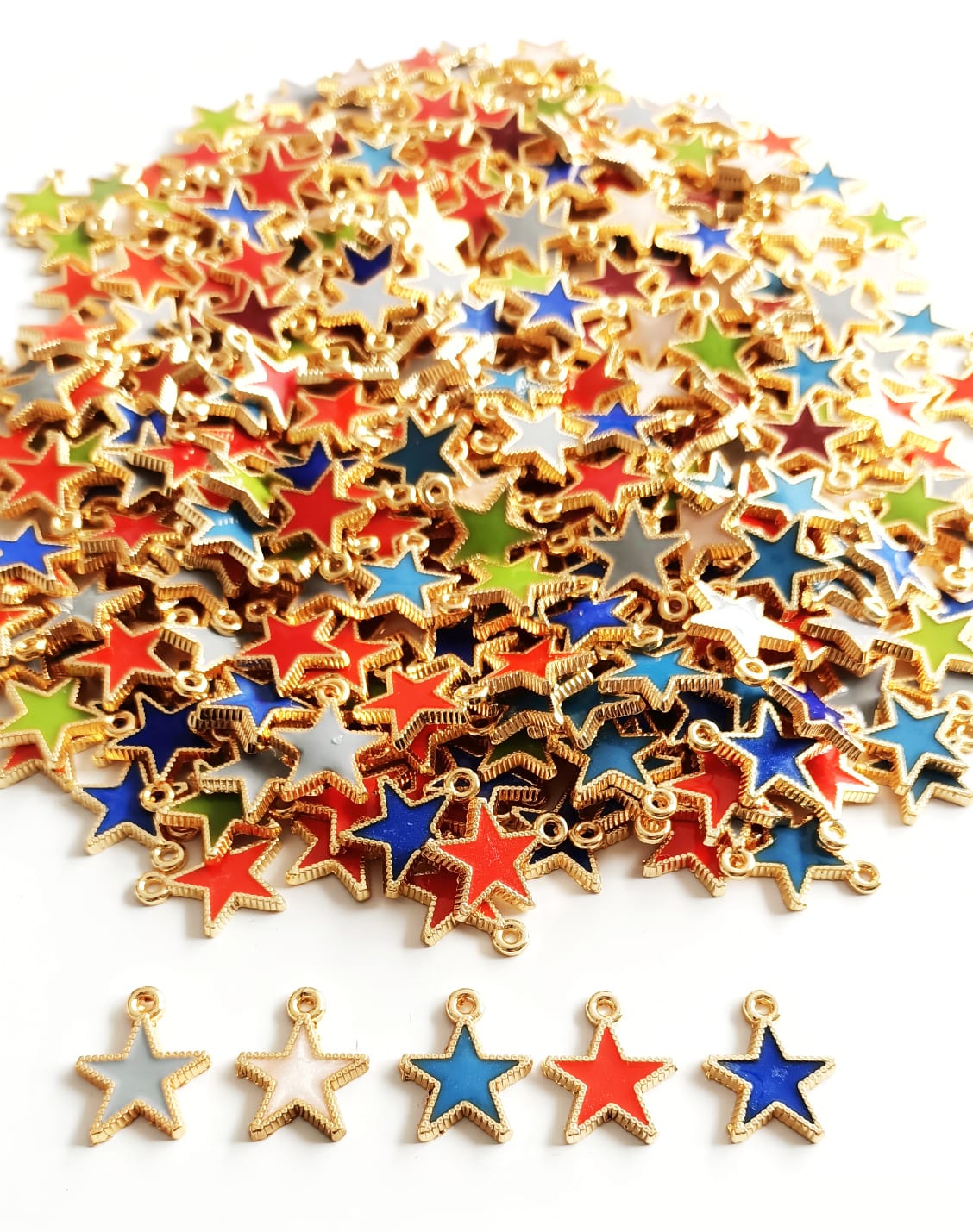 Mineli Yıldız Kolye Ucu