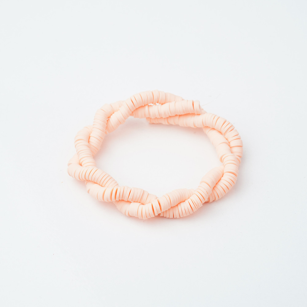 Açık Yavruağzı Fimo Boncuk Fb0023