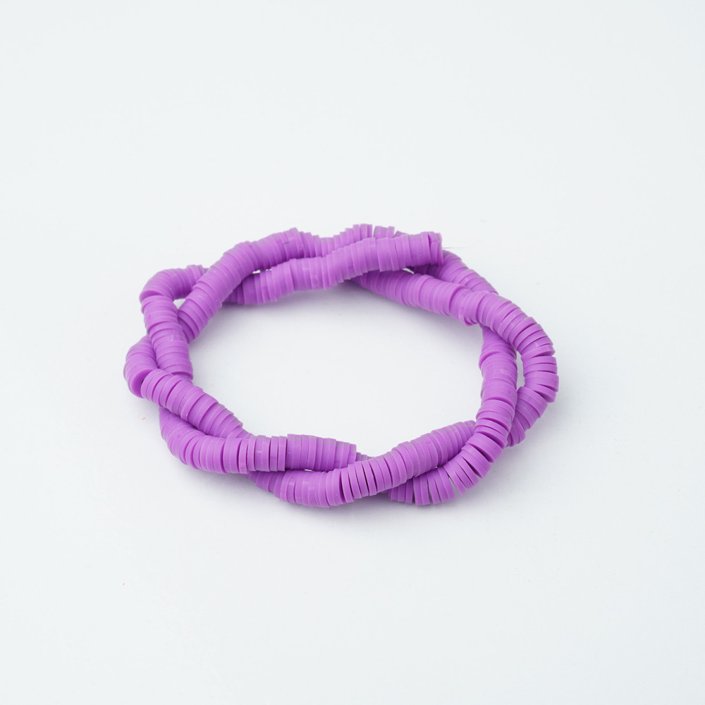 Mor Fimo Boncuk Fb0029