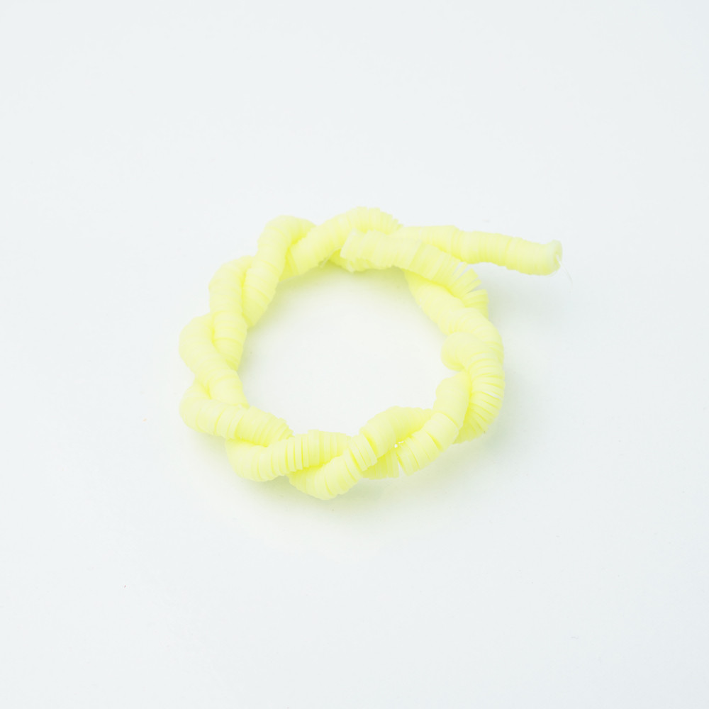 Açık Sarı Fimo Boncuk Fb0040