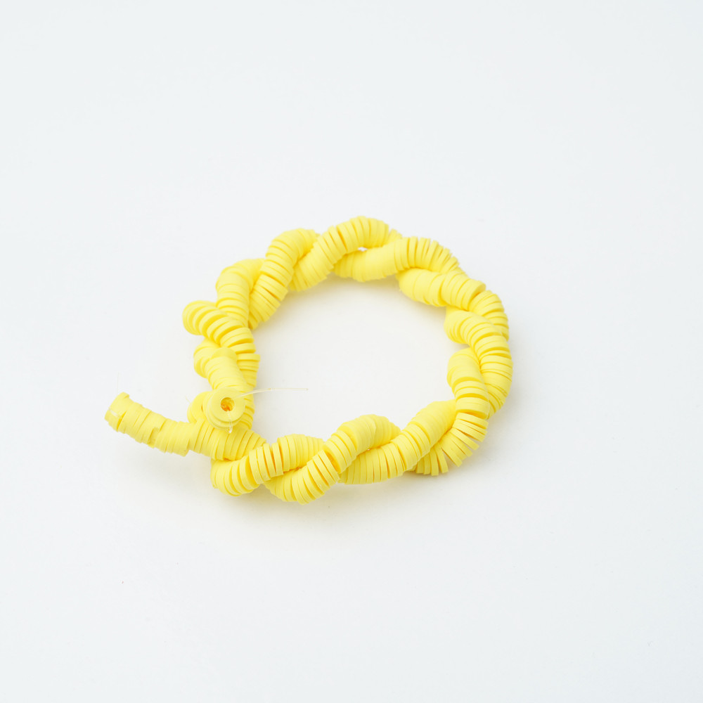 Sarı Fimo Boncuk Fb0043