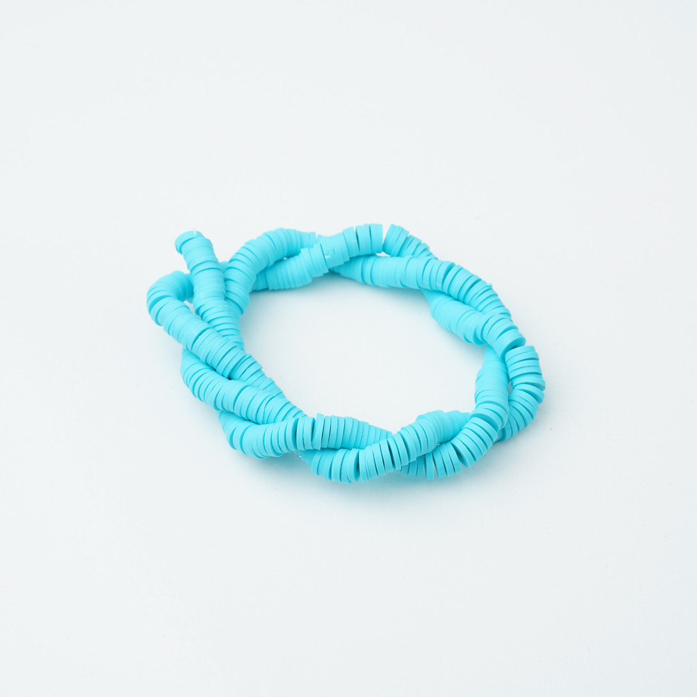 Açık Mavi Fimo Boncuk Fb0053