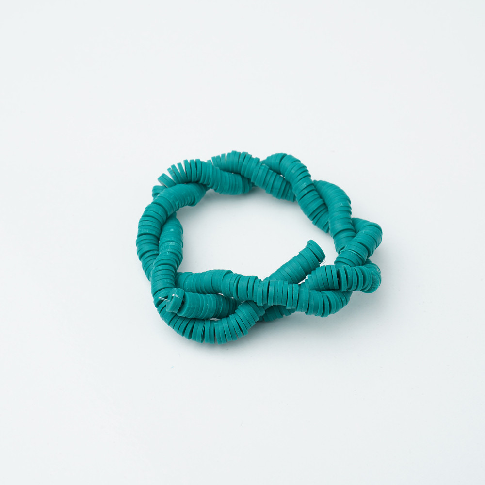 Koyu Yeşil Fimo Boncuk Fb0078