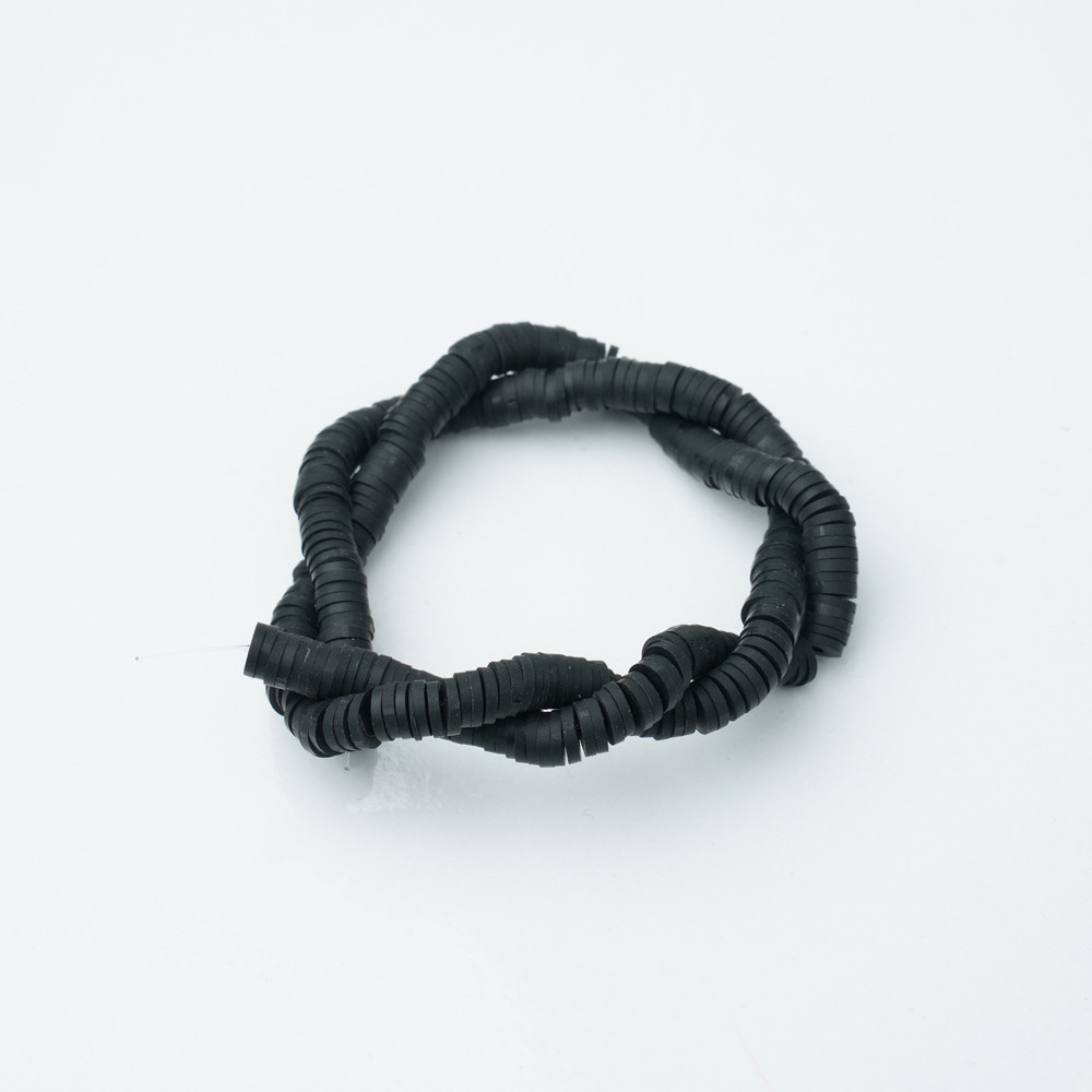 Siyah Fimo Boncuk Fb0146