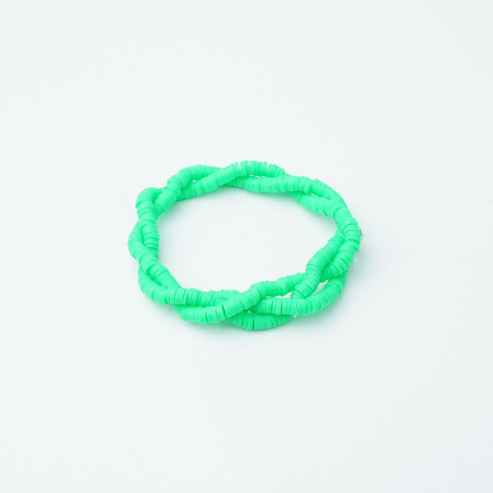 Fosforlu Yeşil Fimo Boncuk Fb0148