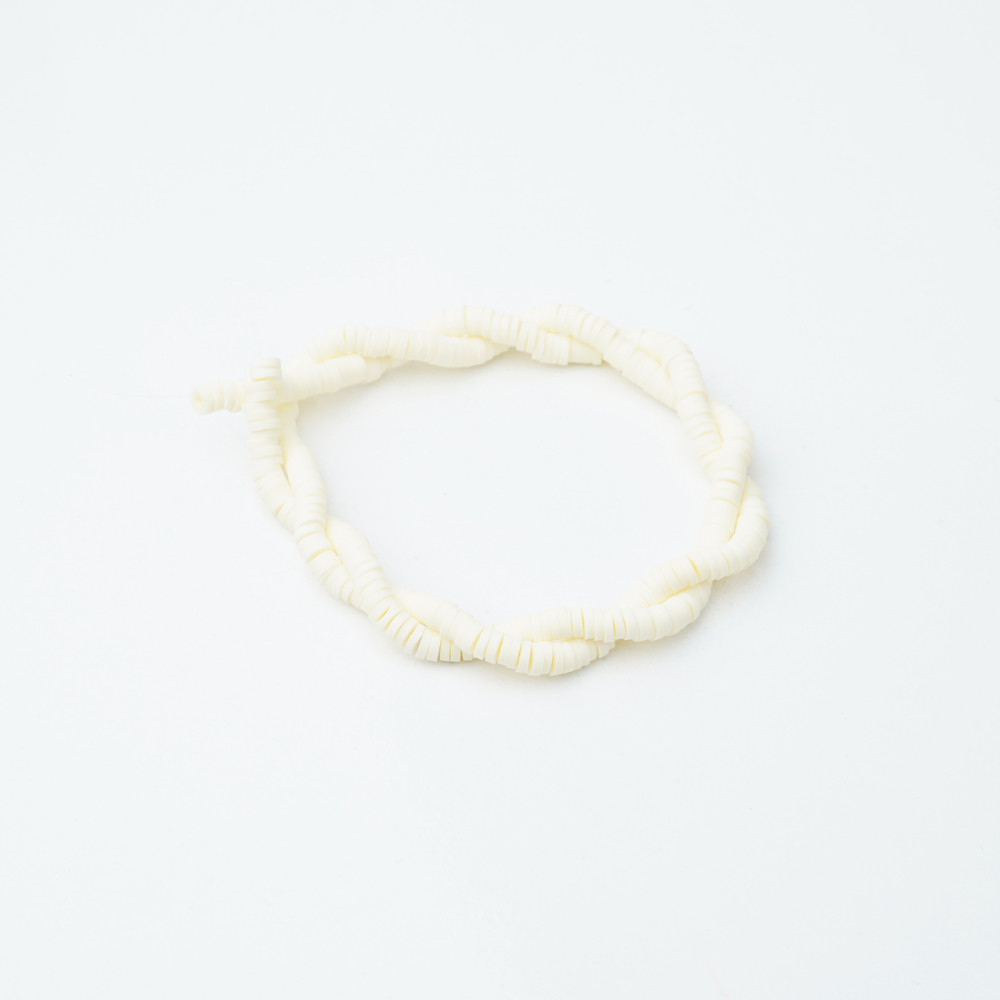 Beyaz Fimo Boncuk Fb0150