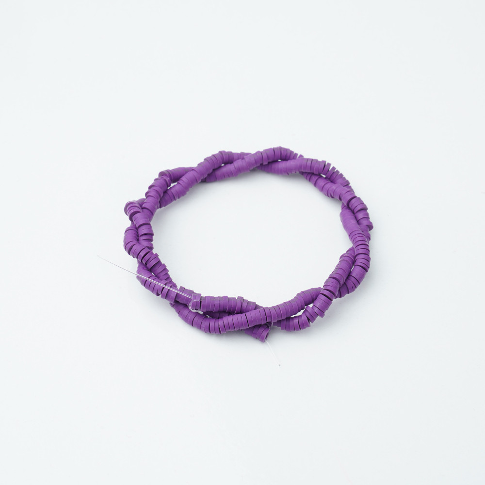 Mor Fimo Boncuk Fb0166