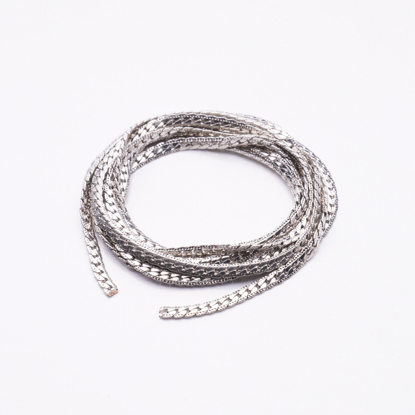  Gümüş Kaplama Zincir Znc025