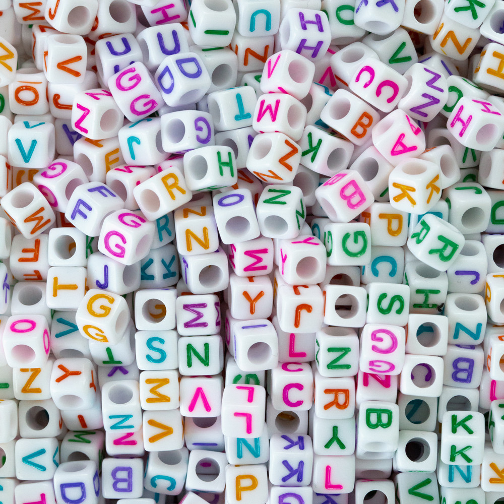  Küp Mix Neon Harf Ph0023