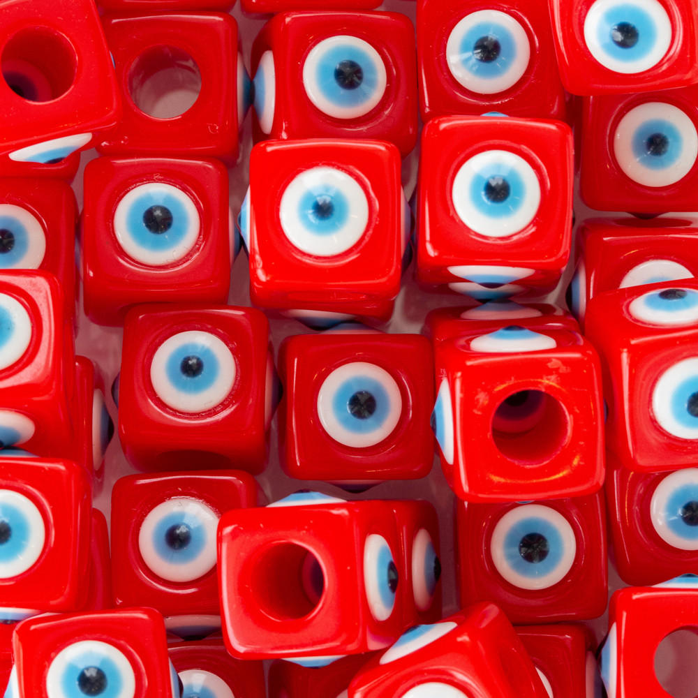 Kırmızı Küp Plastik Dana Göz Pnb0011
