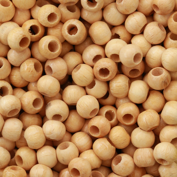 6mm Ahşap Boncuk Ab009