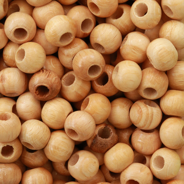 10mm Ahşap Boncuk Ab010