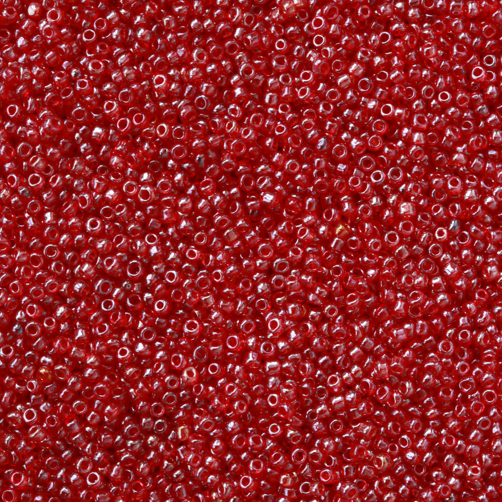 Şeffaf Kırmızı 11/0 Dökme Kum Boncuk Dkb0191
