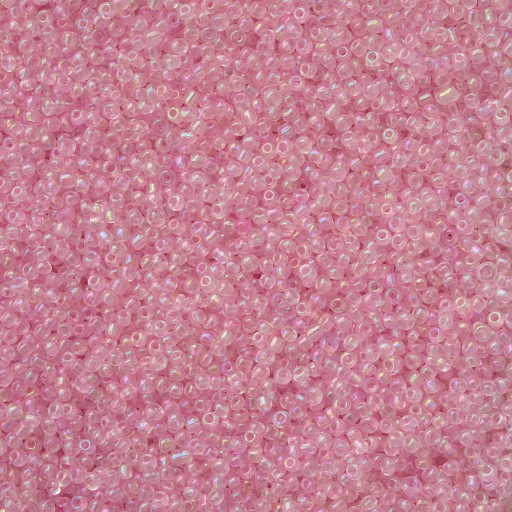 Şeffaf Pembe 11/0 Dökme Kum Boncuk Dkb0194