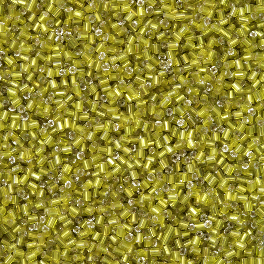 Yeşil Kısa Boru Kesme Boncuk Boru0005