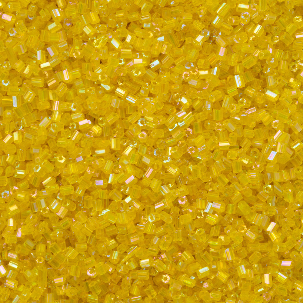 Koyu Sarı Kısa Boru Kesme Boncuk Boru0029