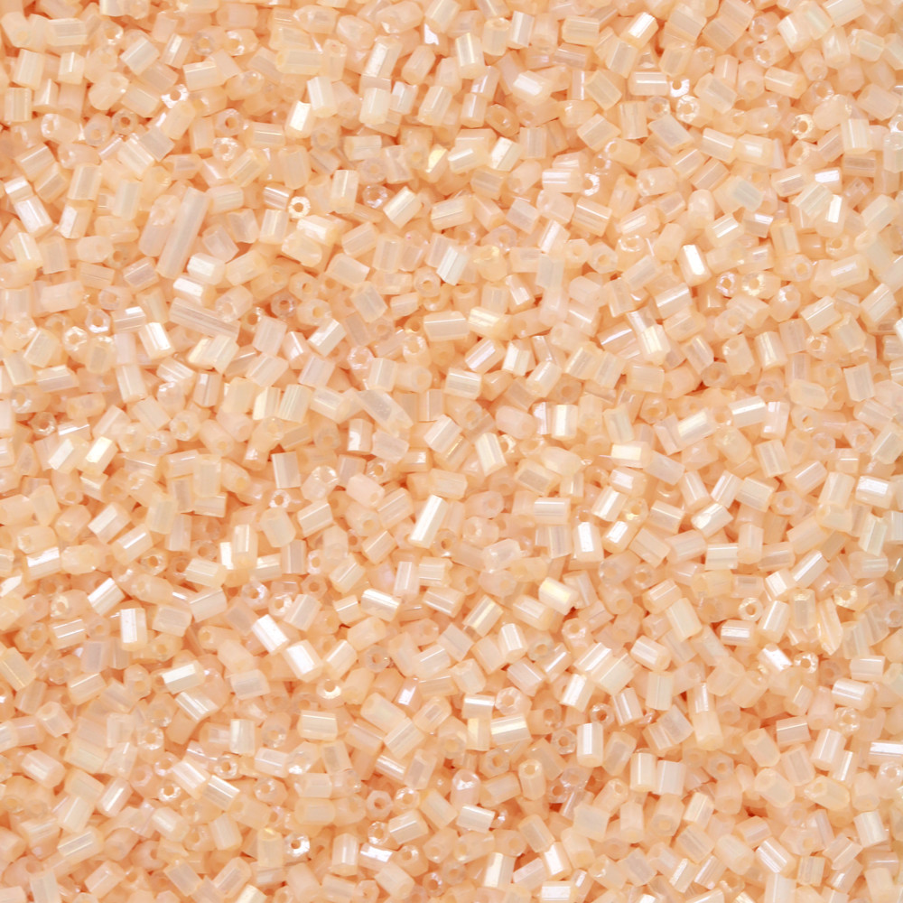 Açık Somon Kısa Boru Kesme Boncuk Boru0075