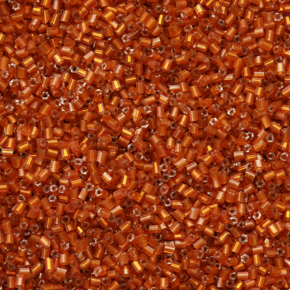 Turuncu Kısa Boru Kesme Boncuk Boru0079