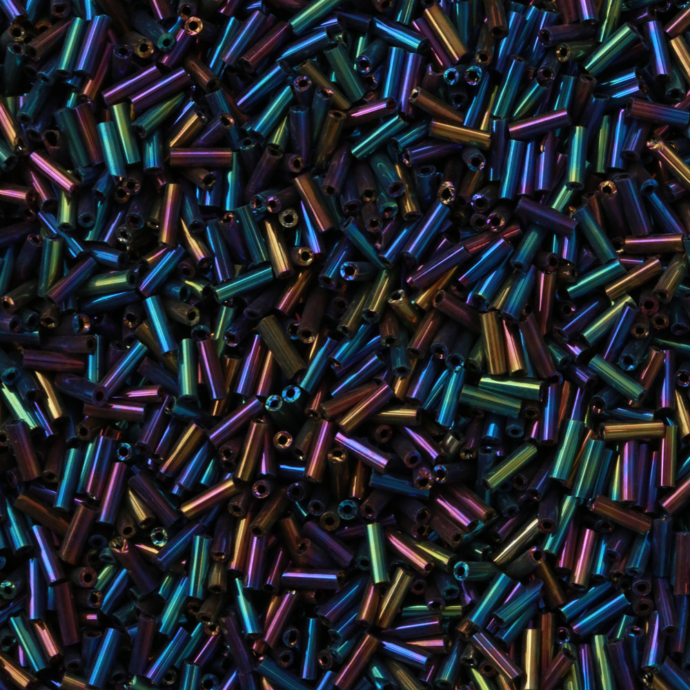 Alaca Lacivert Uzun Boru Kesme Boncuk Boru0106