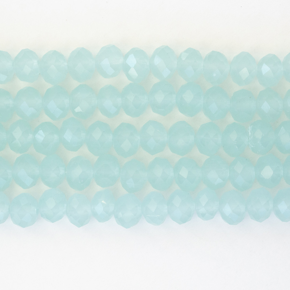 Buz Mavi 8mm Kristal Boncuklar Krs0259