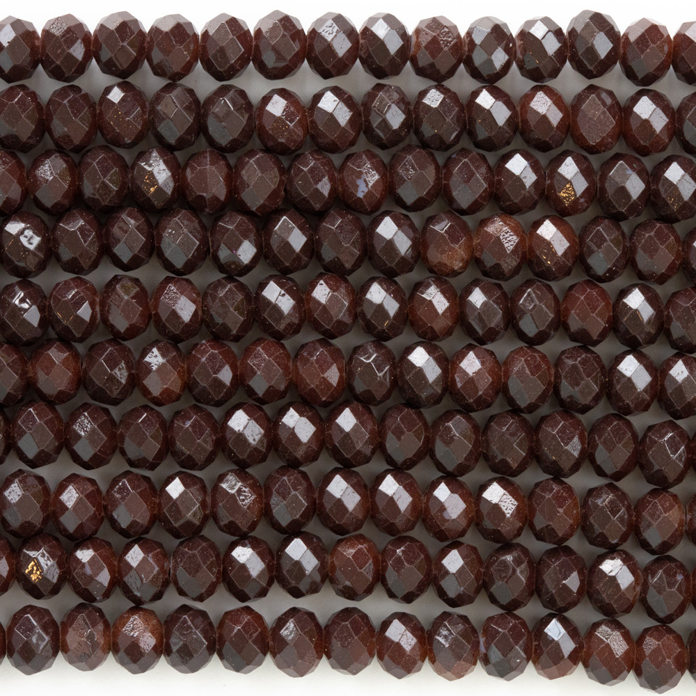 Mat Kahve 6mm Kristal Boncuklar Krs0203