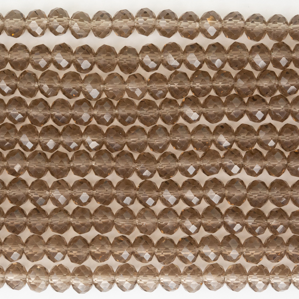 Alaca Gri 6mm Kristal Boncuklar Krs0204