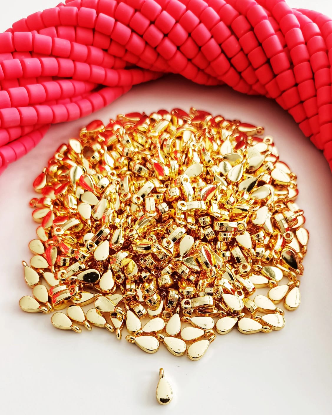  Damla Model Sallantı Kolye Aparatı