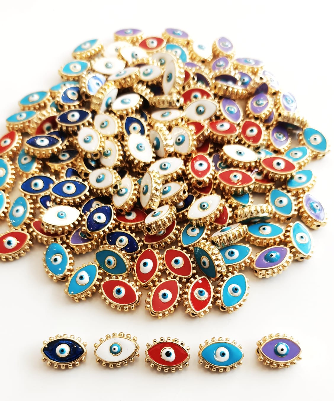 Altın Kaplama Mineli Göz Takı Aparatı