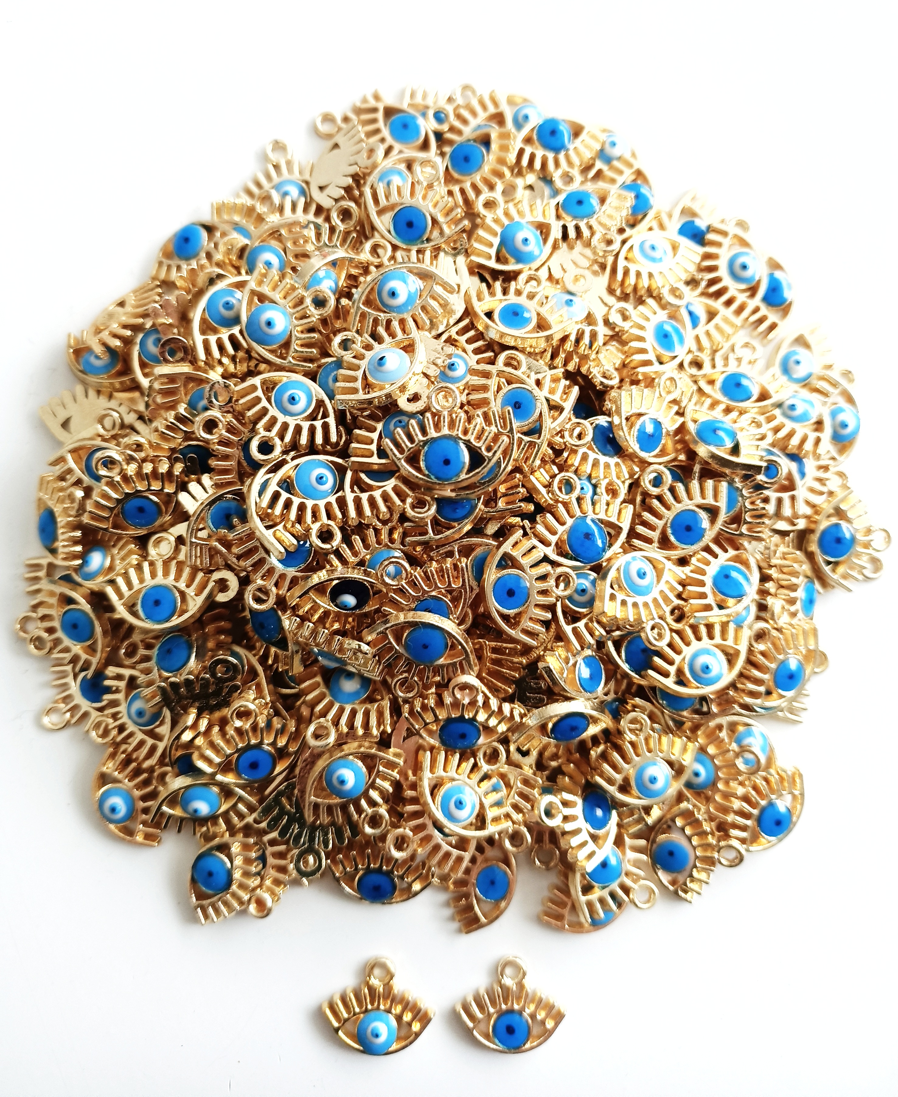 Gold Mini Göz Takı Ucu