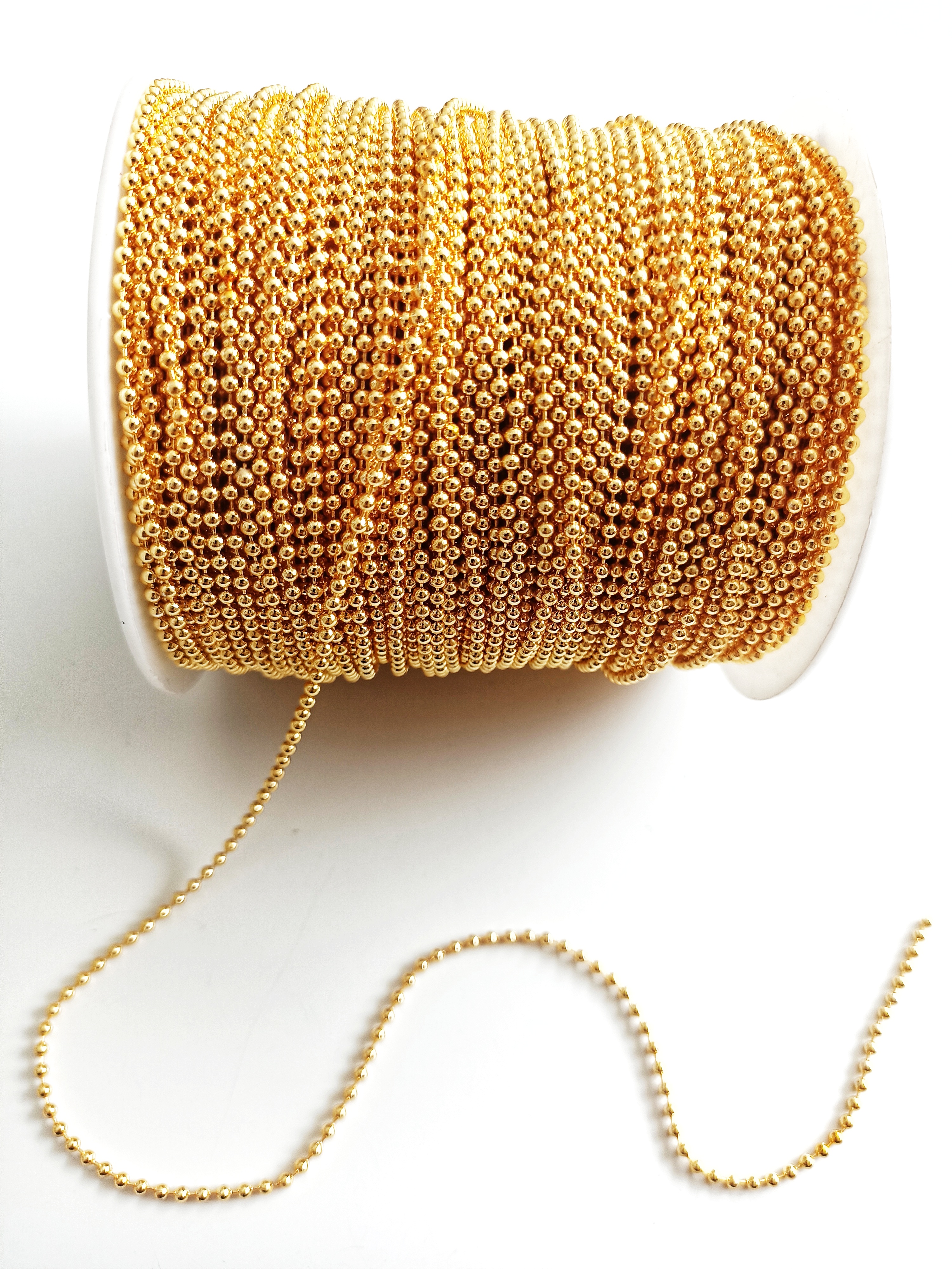 Gold Kaplama Mini Top Zincir