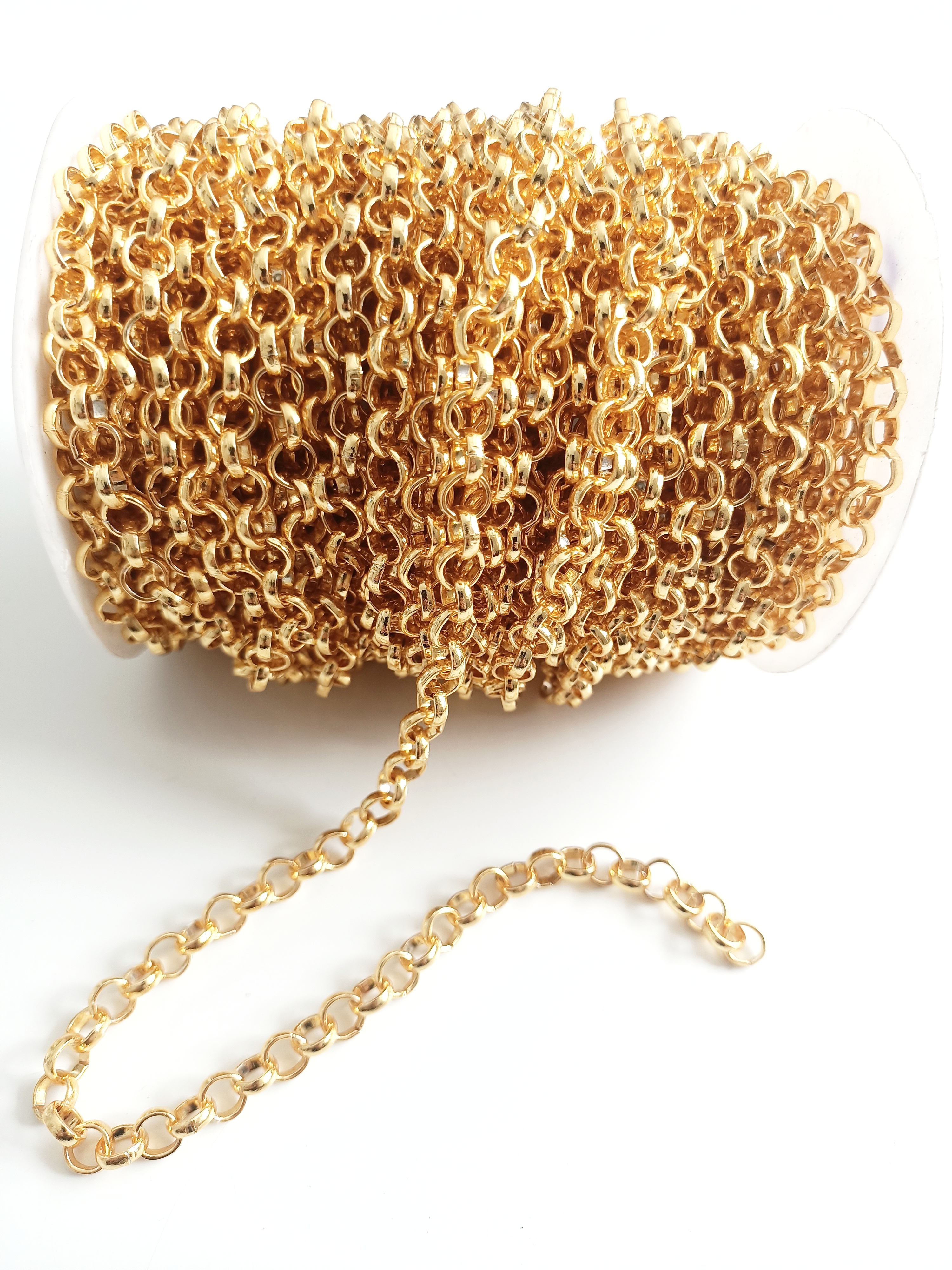 Gold Kaplama Halka Zincir