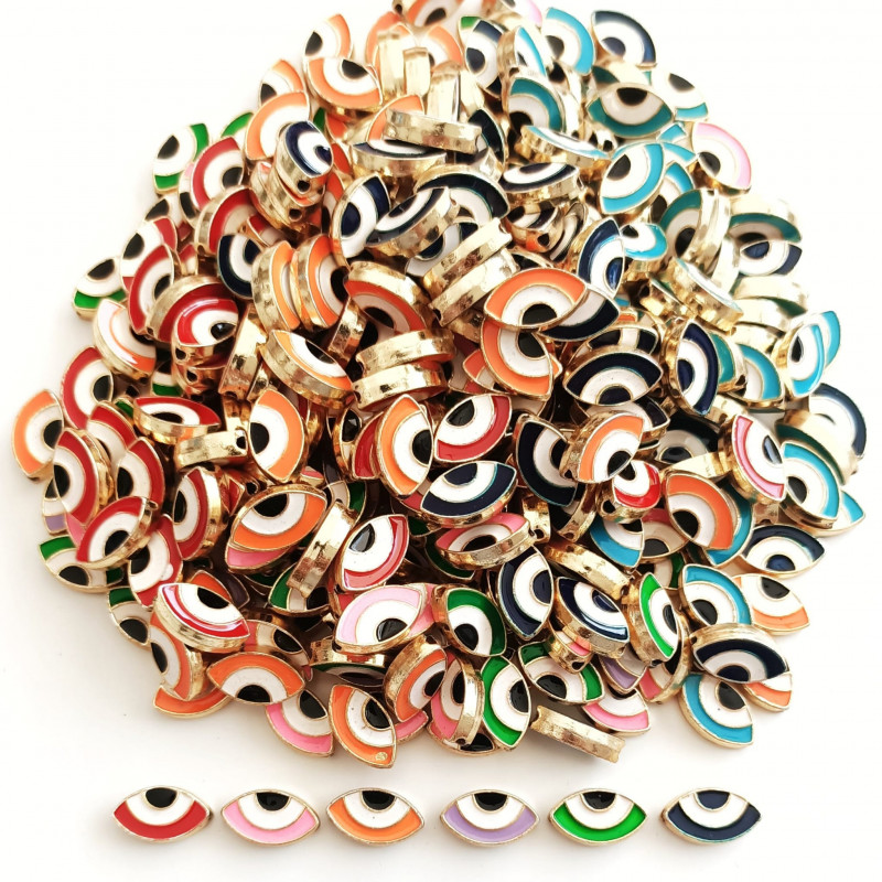 Çift Taraf Mineli Göz Takı Ucu