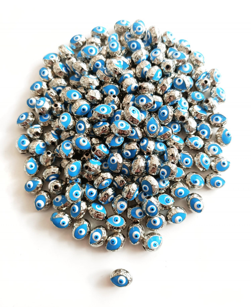 Nikel Kaplama Nazar Göz Takı Ucu