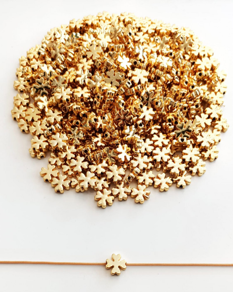  Altın Kaplama Yonca Kolye Ucu