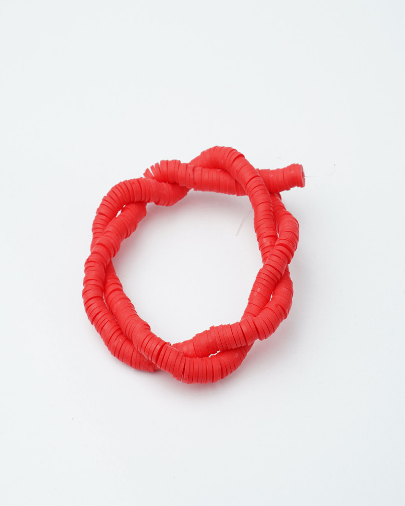 Kırmızı Fimo Boncuk Fb0012