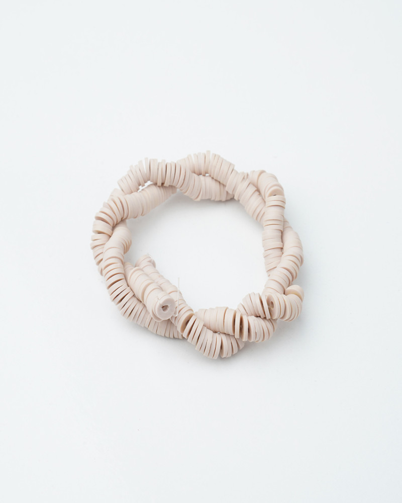 Koyu Krem Fimo Boncuk Fb0049