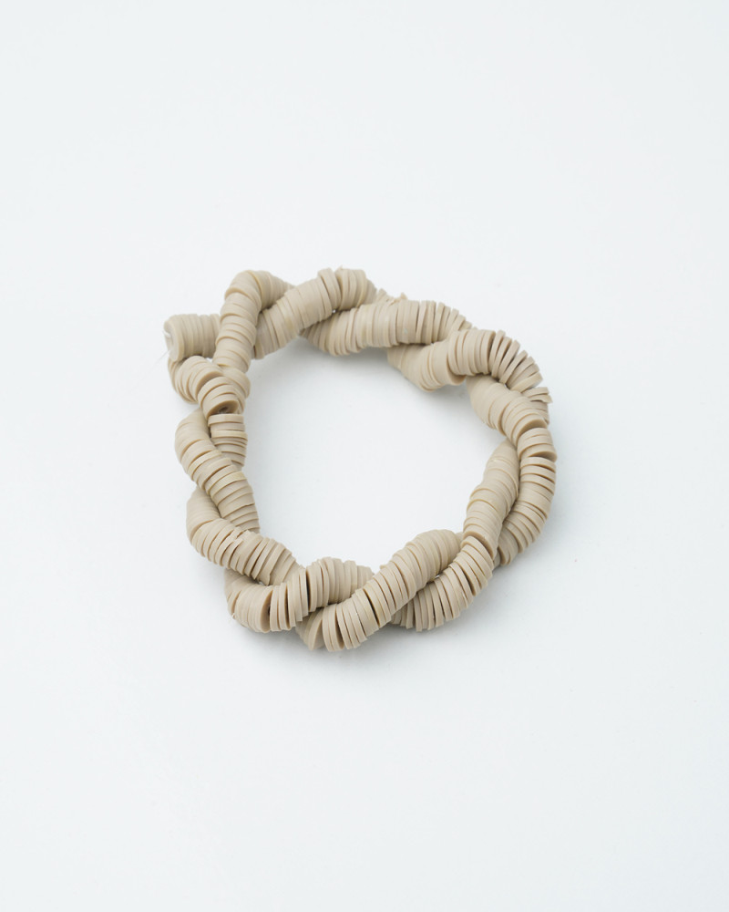 Koyu Krem Fimo Boncuk Fb0051