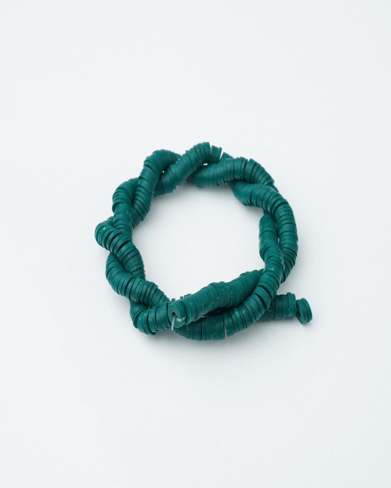 Koyu Yeşil Fimo Boncuk Fb0075