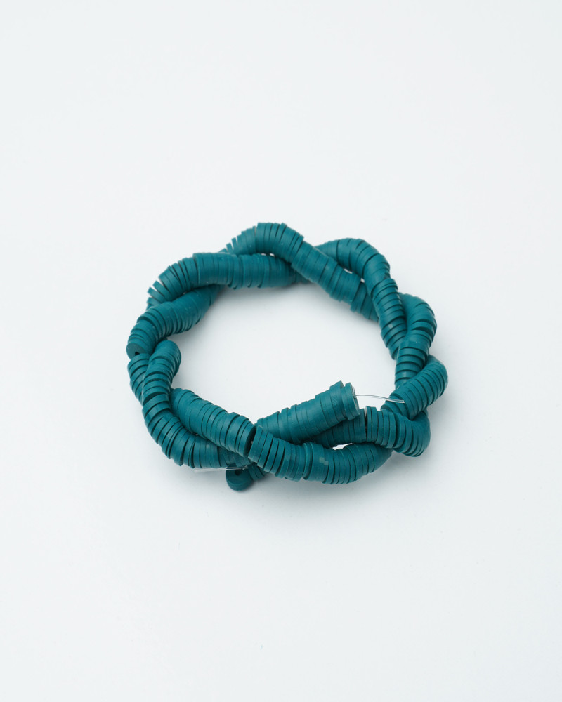 Koyu Yeşil Fimo Boncuk Fb0076