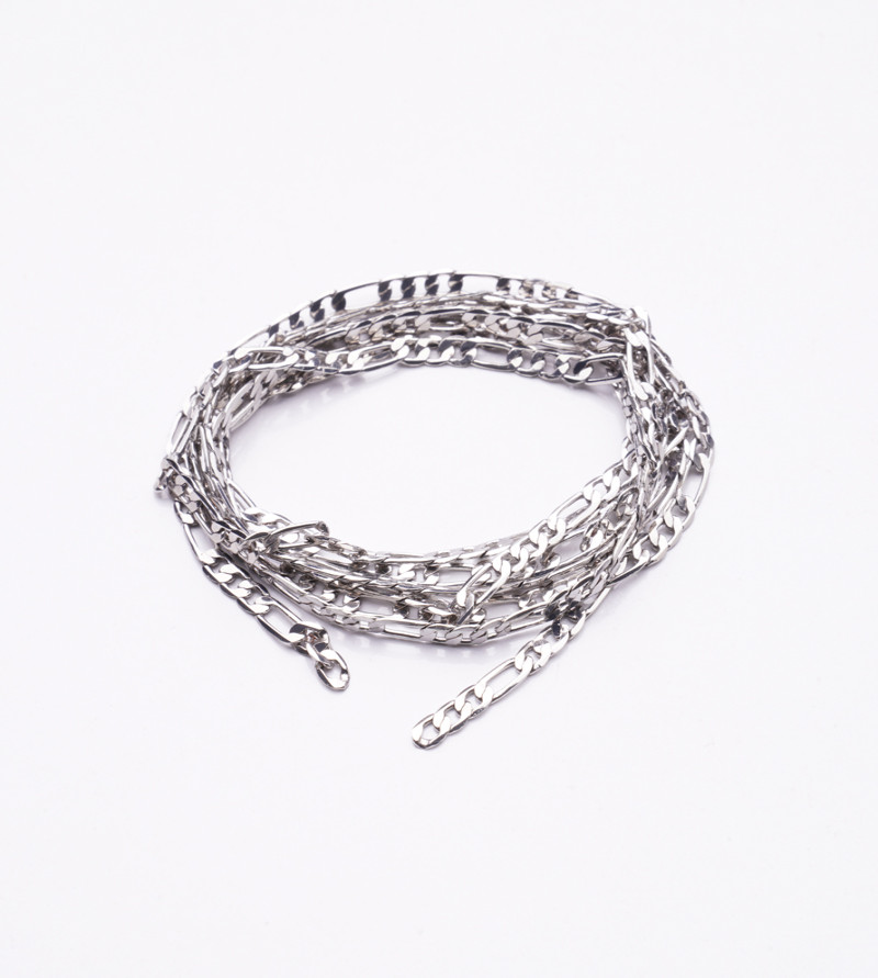  Gümüş Kaplama Zincir Znc024