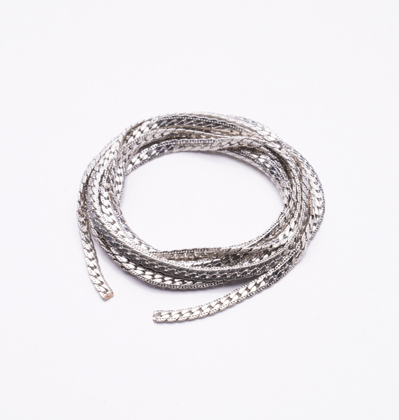  Gümüş Kaplama Zincir Znc025