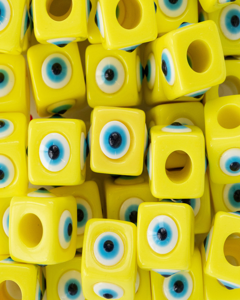 Sarı Küp Plastik Dana Göz Pnb0012