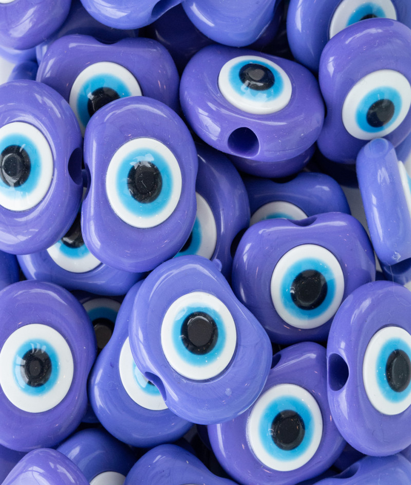 Mor Yassı Plastik Dana Göz Pnb0006