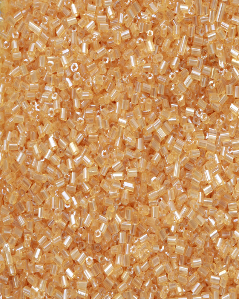 Koyu Krem Kısa Boru Kesme Boncuk Boru0016