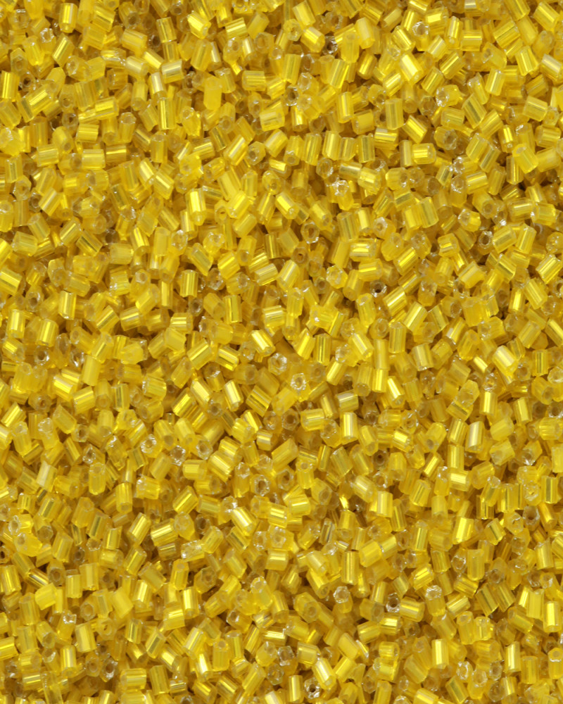 Sarı Kısa Boru Kesme Boncuk Boru0038