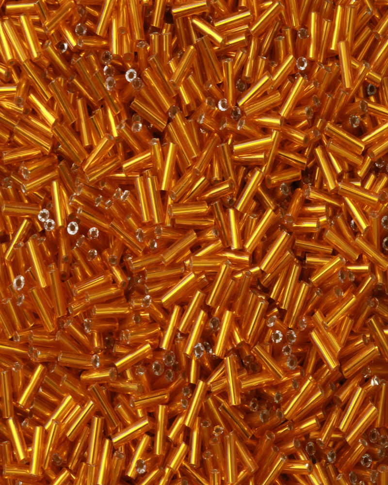 Turuncu Uzun Boru Kesme Boncuk Boru0085