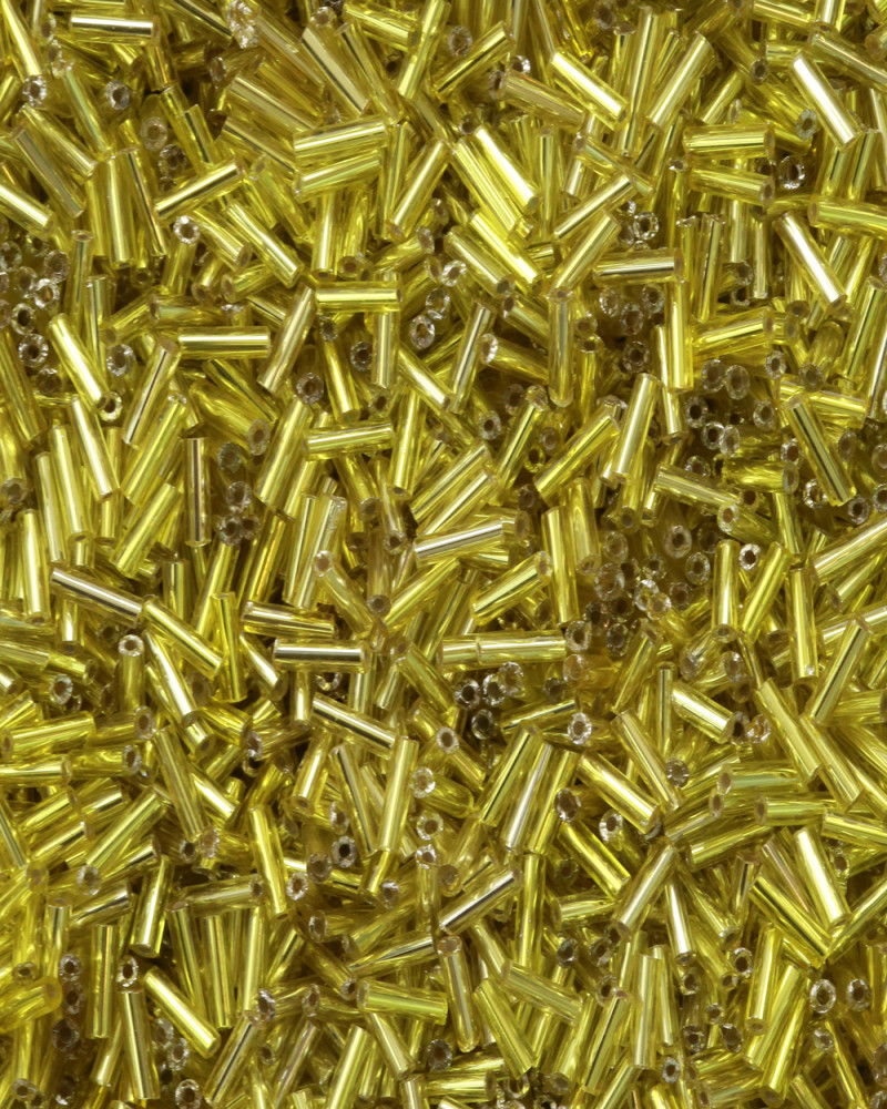 Yeşil Uzun Boru Kesme Boncuk Boru0090