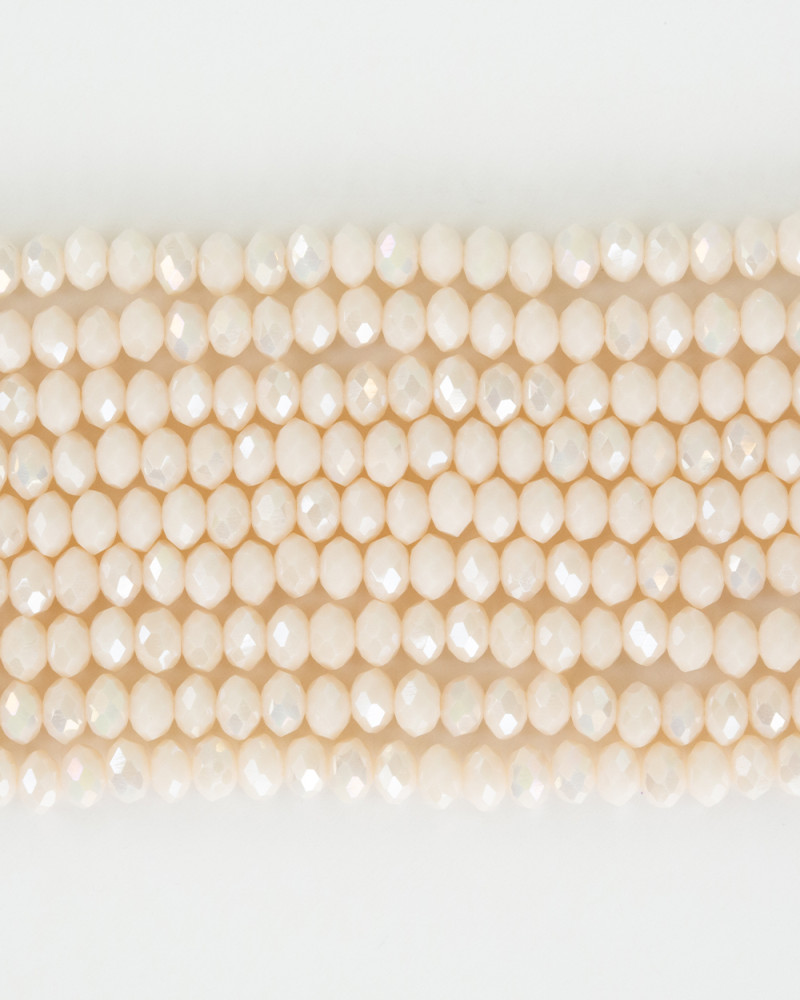 Pudra Pembe 4mm Kristal Boncuklar Krs0120